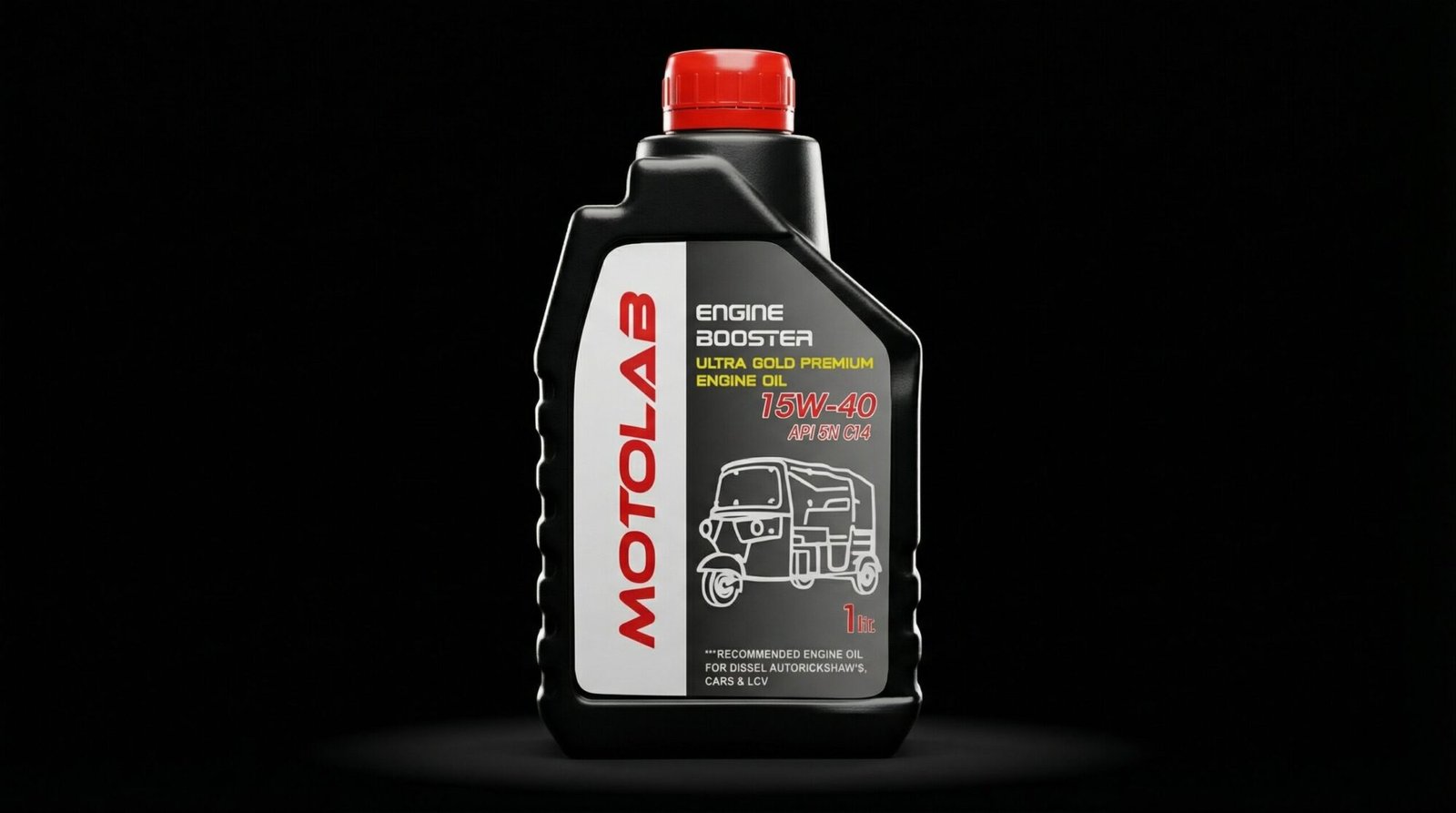 motolab engine booster ultra 15w 40 premium engine oil – 1l