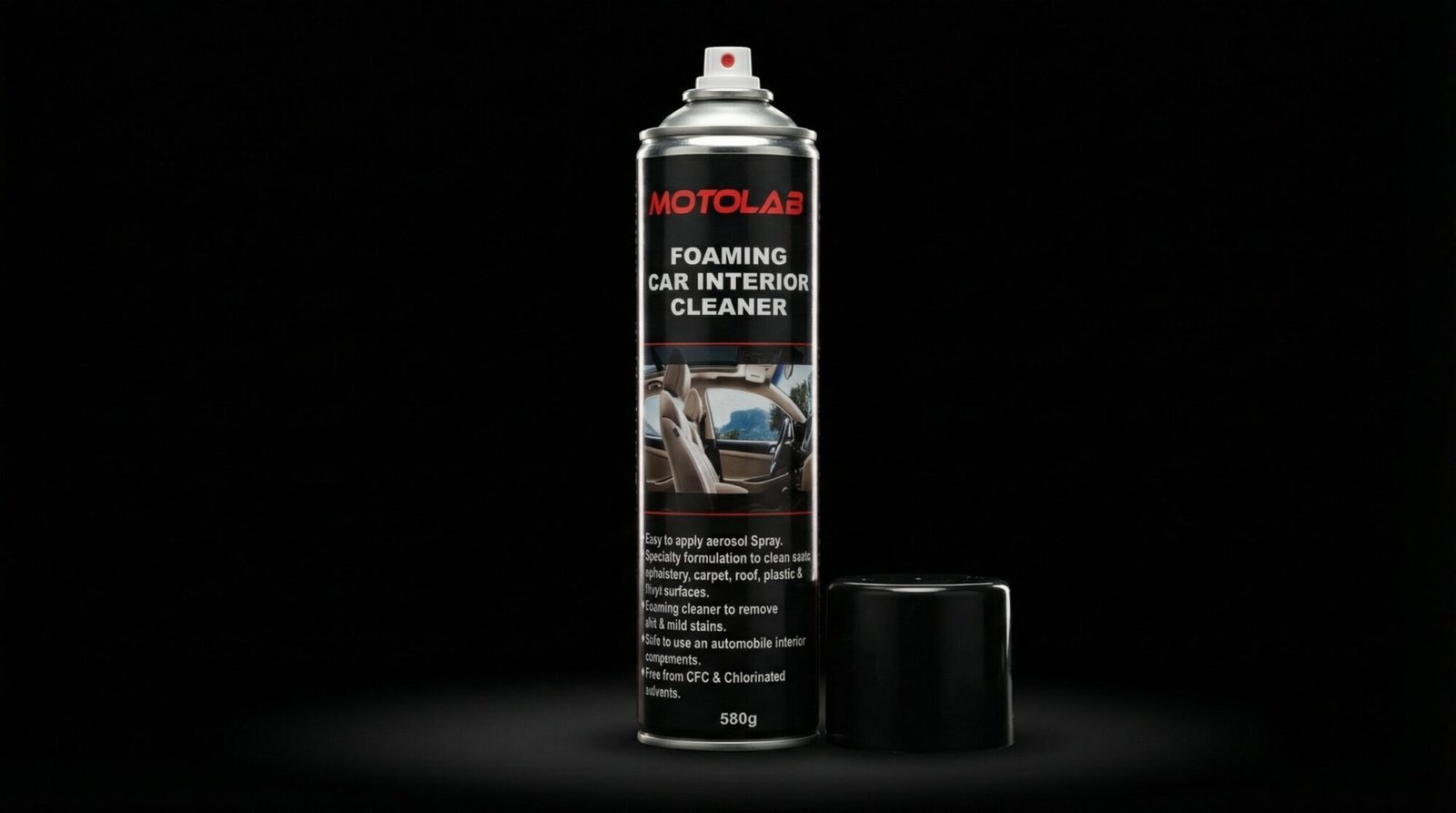 motolab foaming car interior cleaner |580g