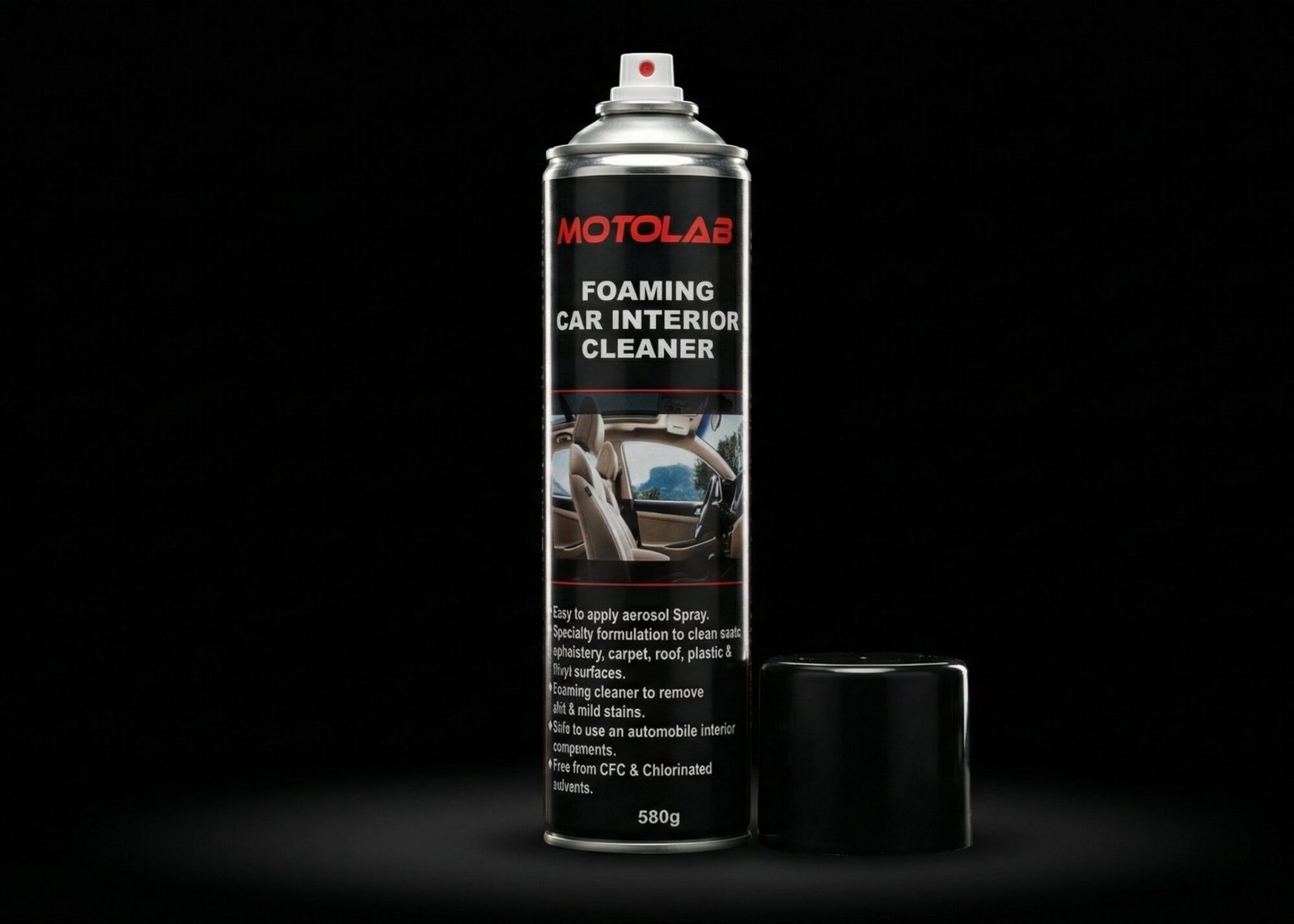 motolab foaming car interior cleaner |580g