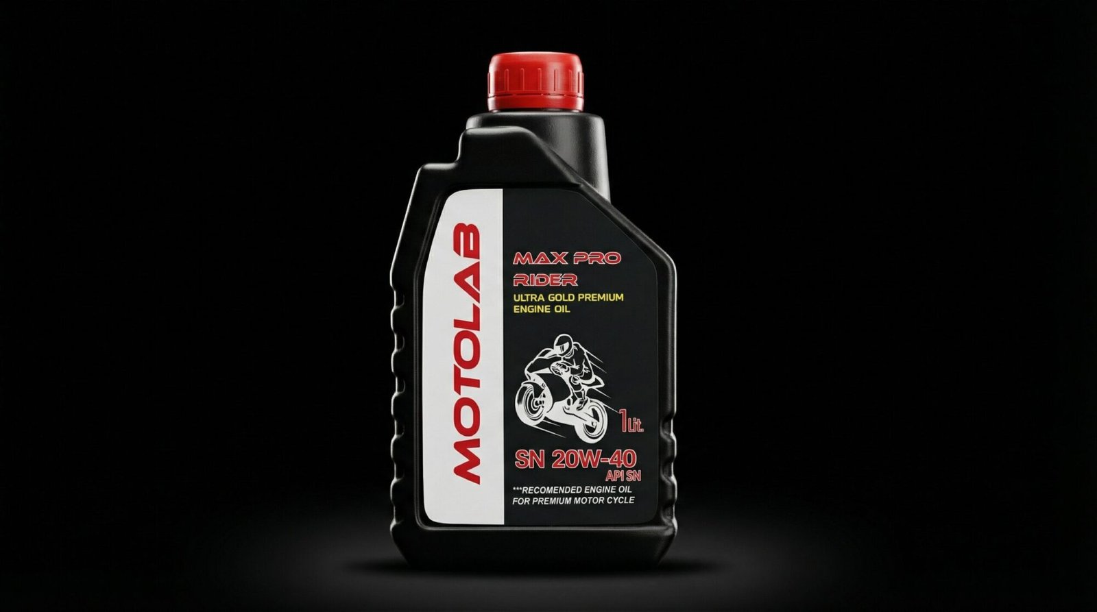 motolab max pro rider sn 20w 40 premium engine oil (1l)