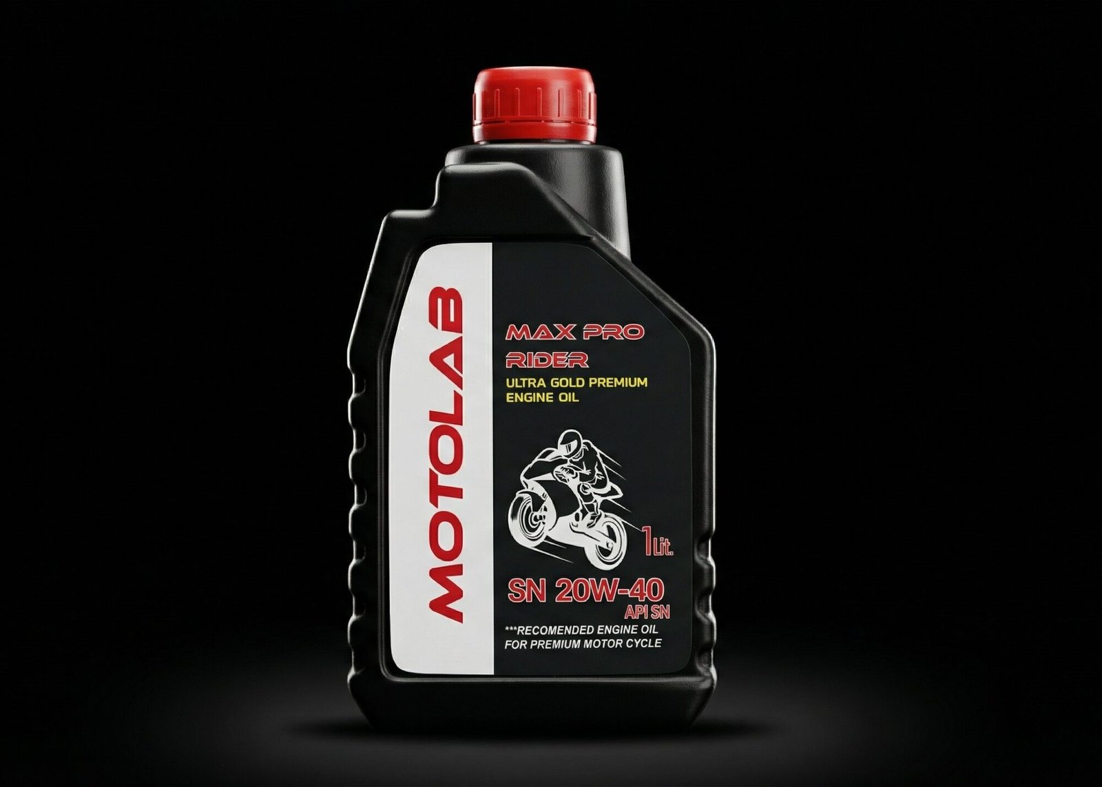 motolab max pro rider sn 20w 40 premium engine oil (1l)