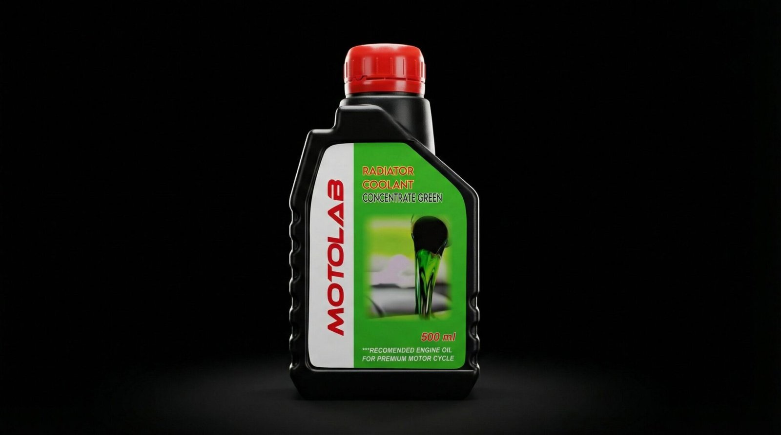 motolab radiator coolant concentrate green – 500ml