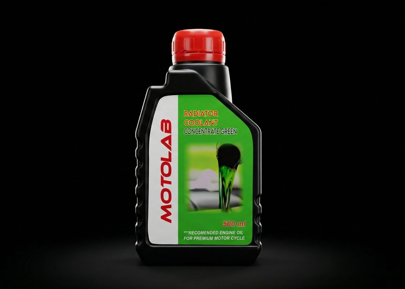 motolab radiator coolant concentrate green – 500ml