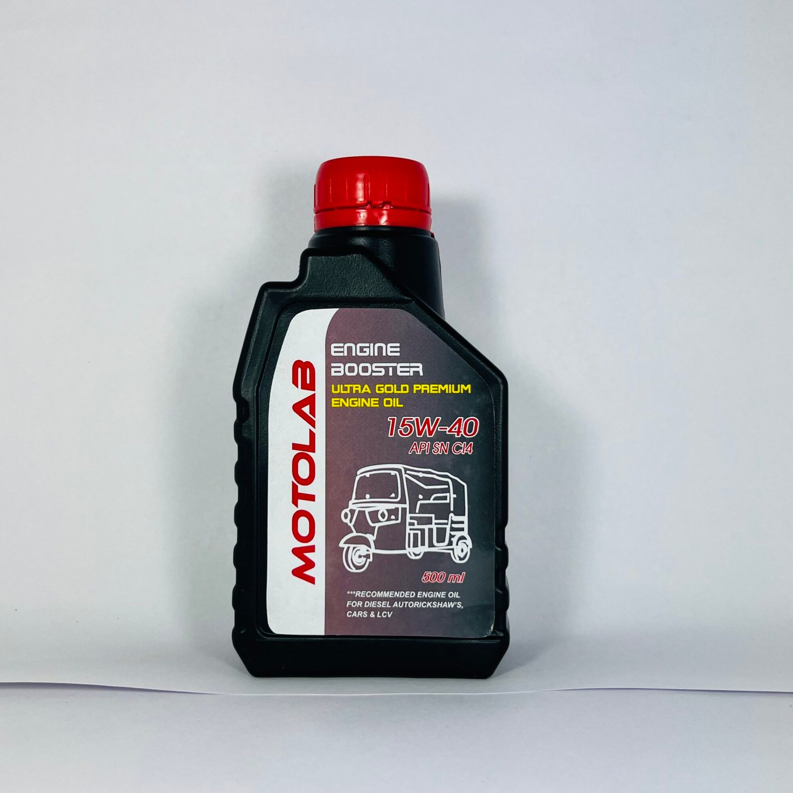 motolab engine booster ultra 15w 40 premium engine oil – 500ml