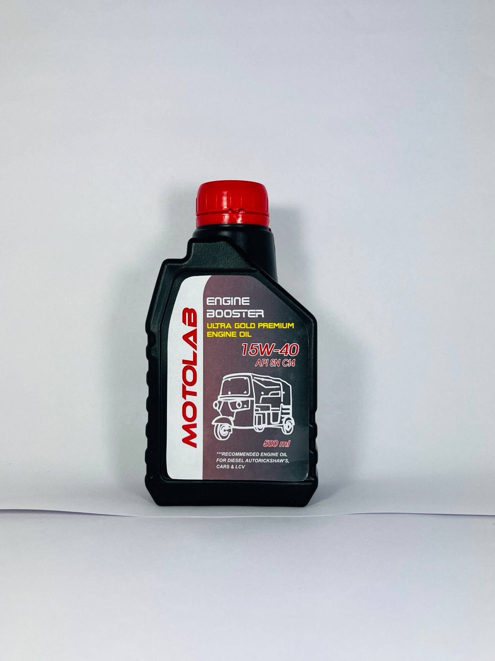 motolab engine booster ultra 15w 40 premium engine oil – 500ml