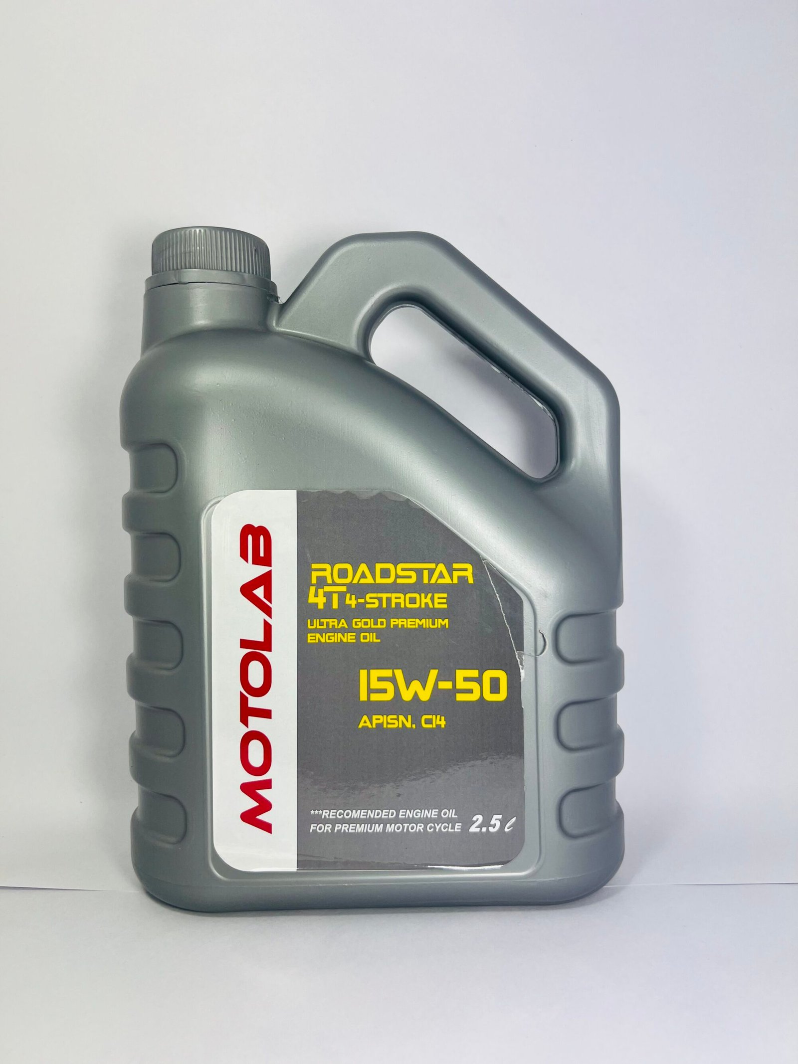 motolab roadstar 4t 4 stroke ultra gold premium engine oil 15w 50 – 2.5 l