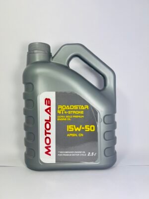 motolab roadstar 4t 4 stroke ultra gold premium engine oil 15w 50 – 2.5 l