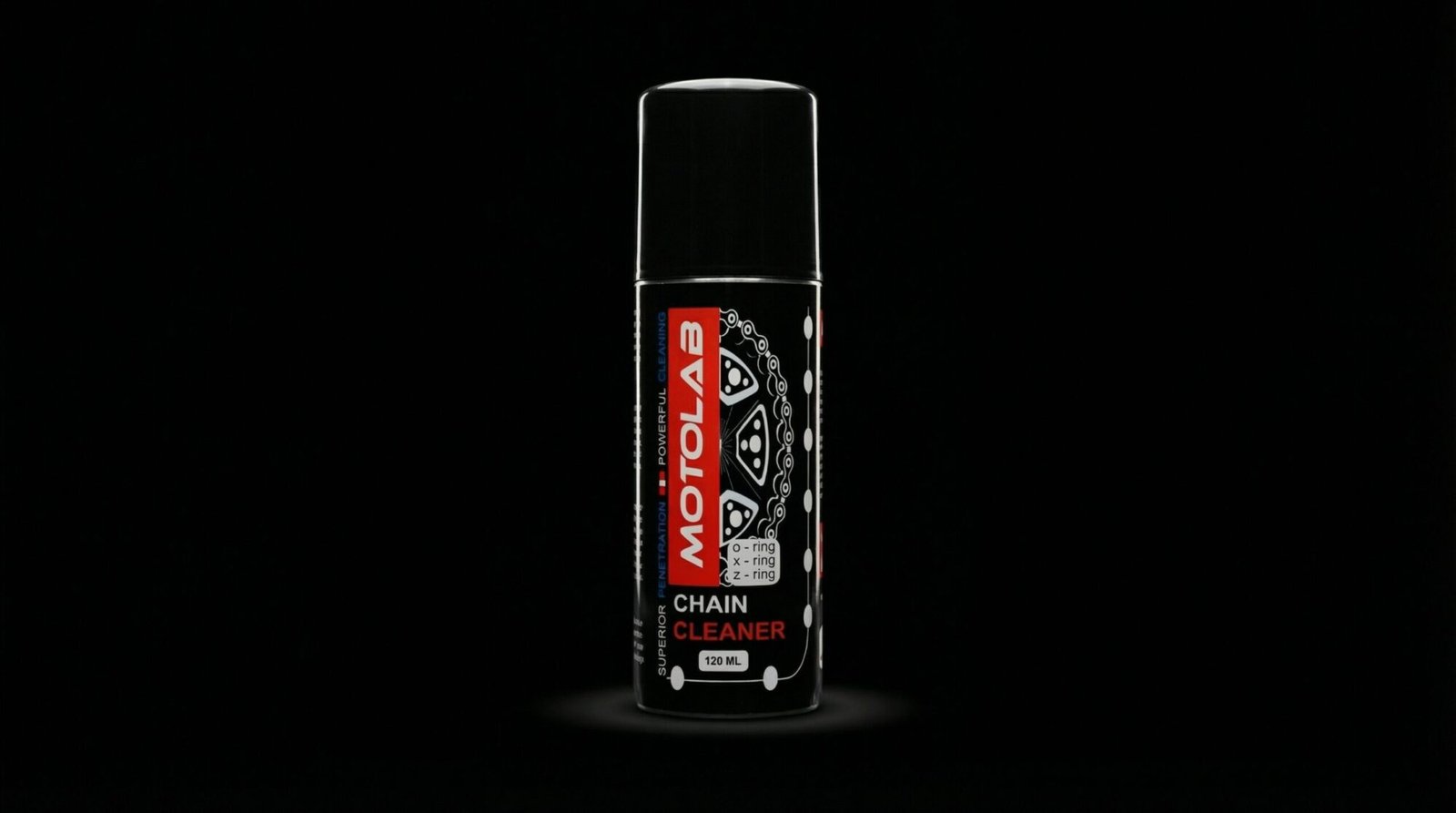 motolab chain cleaner 120ml aerosol spray can cyli delpmaspu