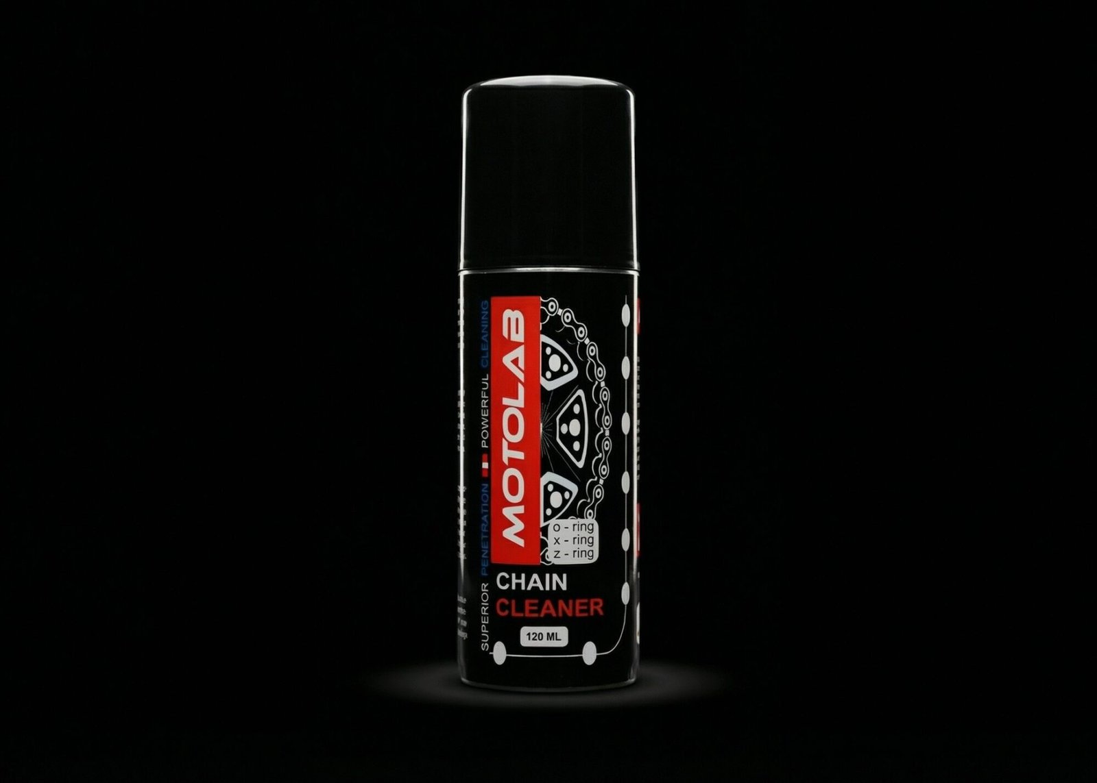 motolab chain cleaner 120ml aerosol spray can cyli delpmaspu