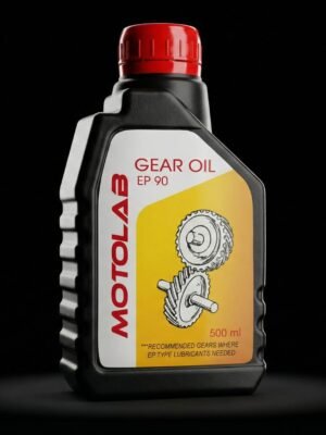 motolab gear oil ep 90 500ml bottle black plastic delpmaspu