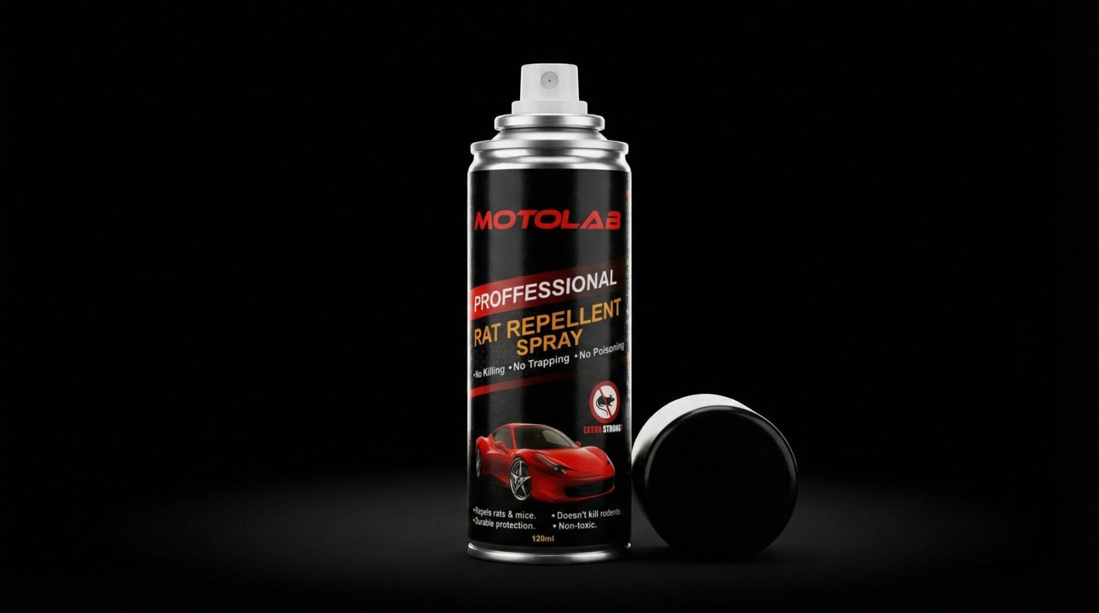 motolab professional rat repellent spray | 120ml