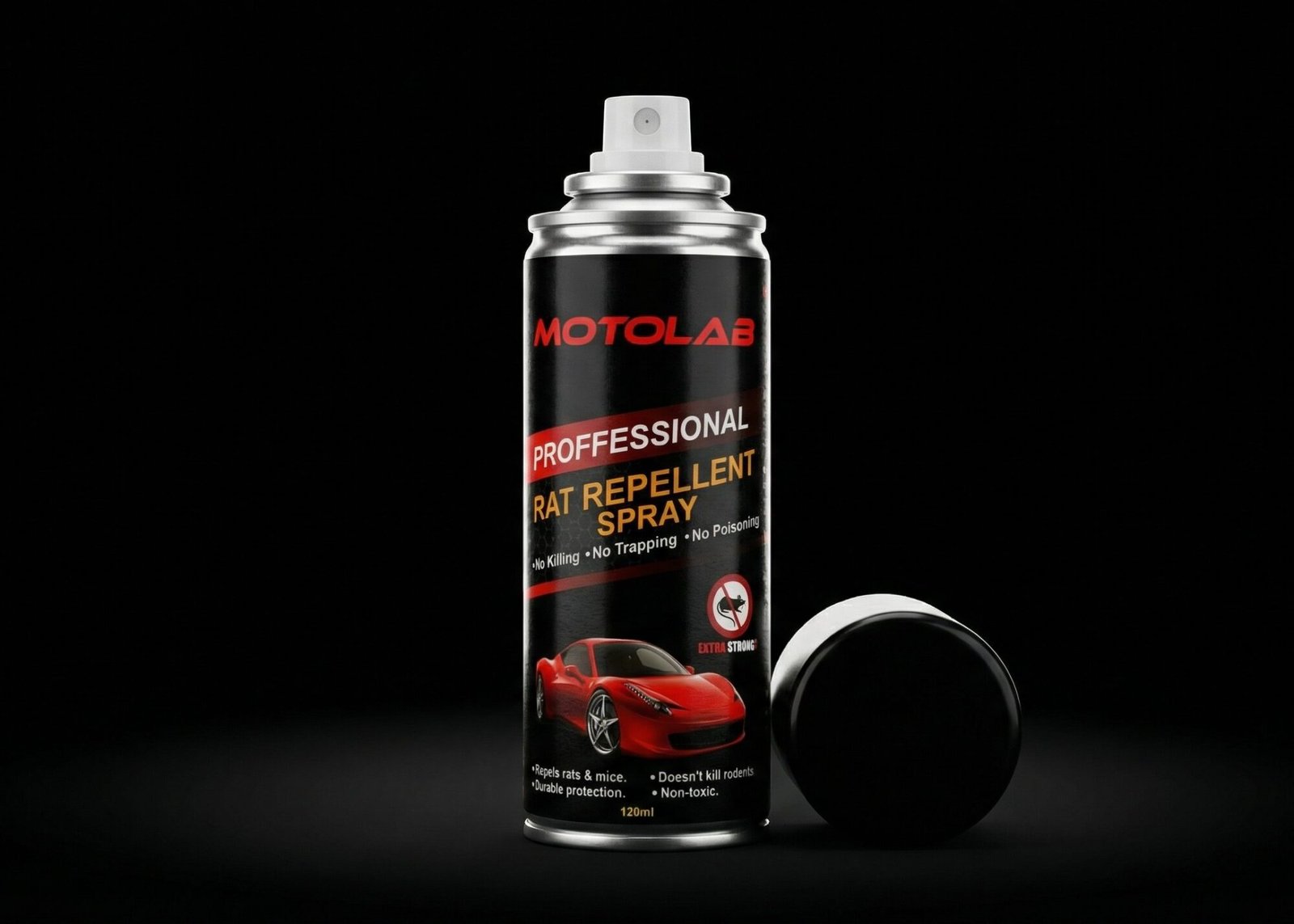 motolab professional rat repellent spray | 120ml