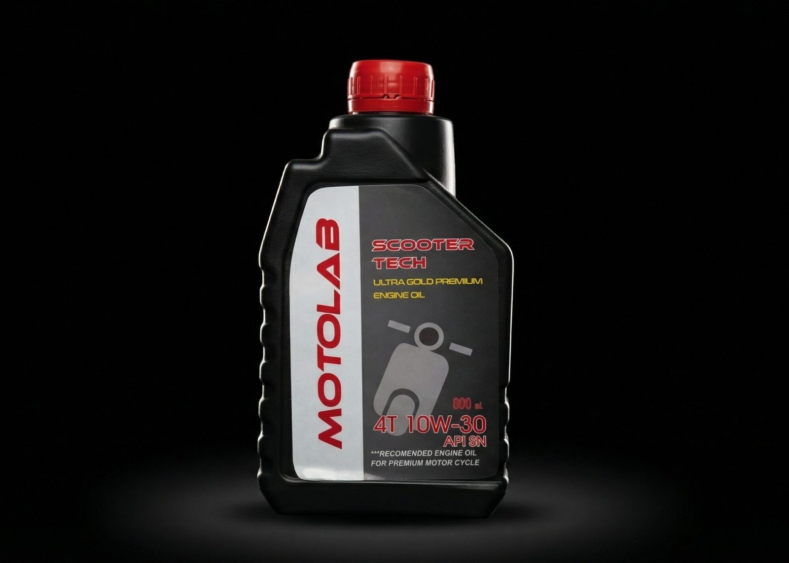 motolab scooter tech ultra gold premium engine oil delpmaspu 800ml